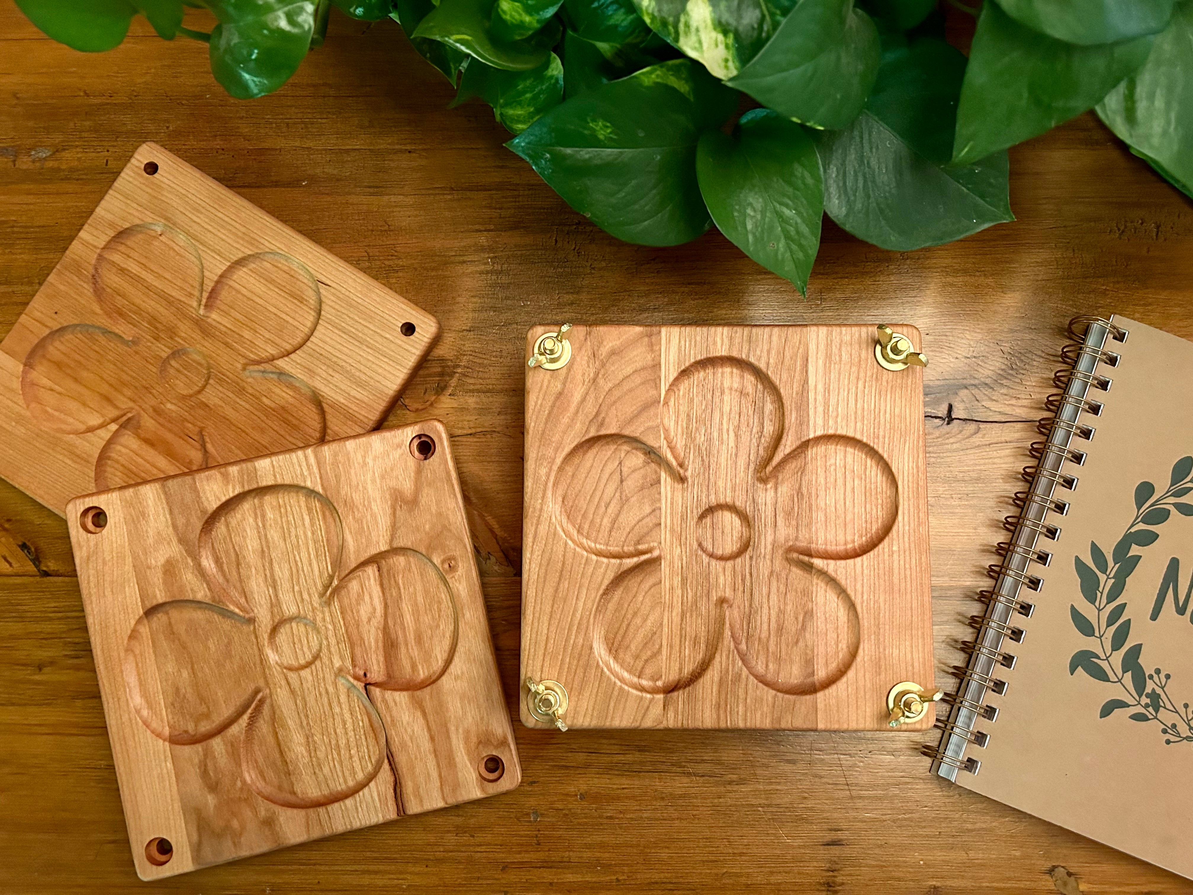 7” Wooden Nature Press