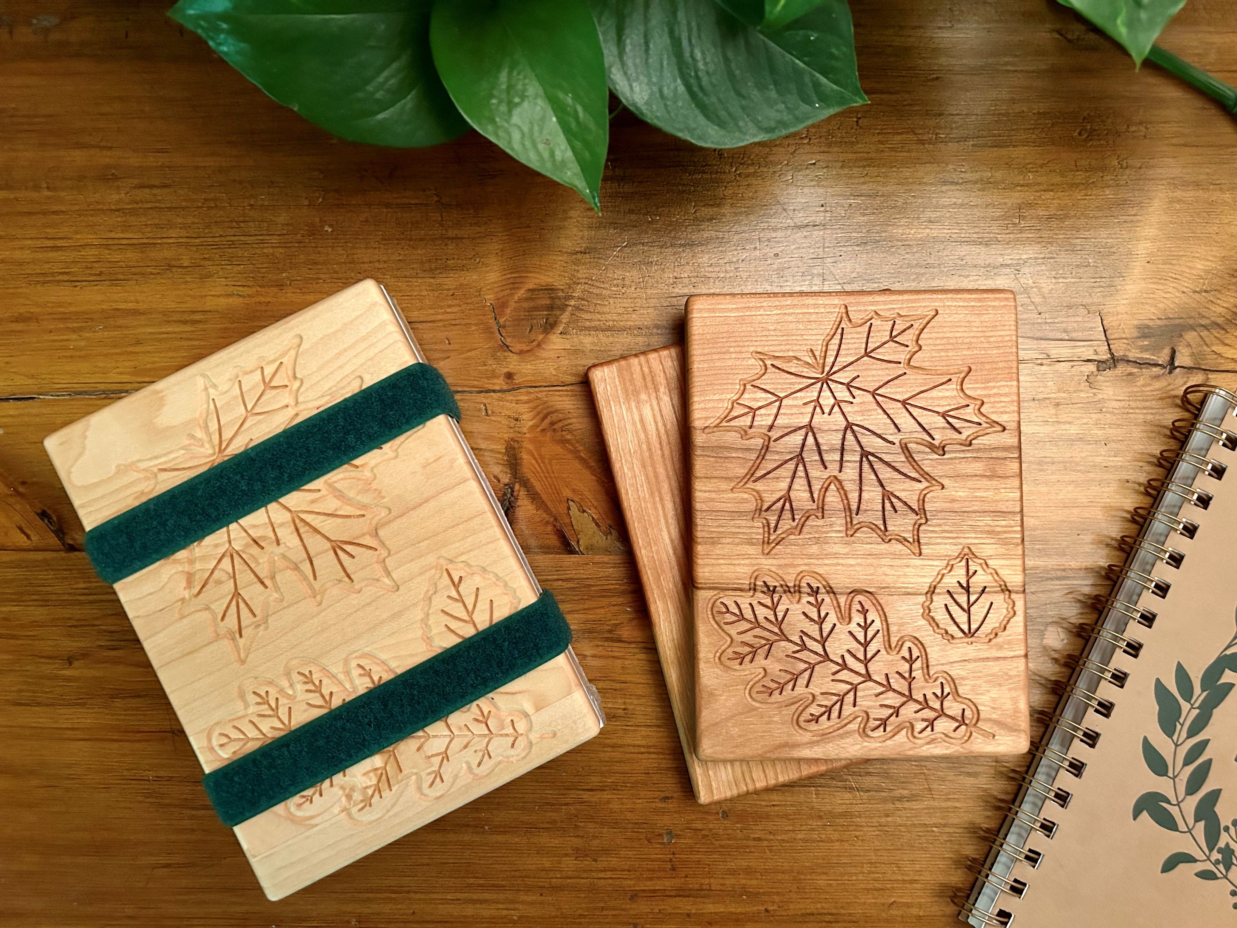 A Wooden Nature Press for preserving flowers and leaves, and much more!