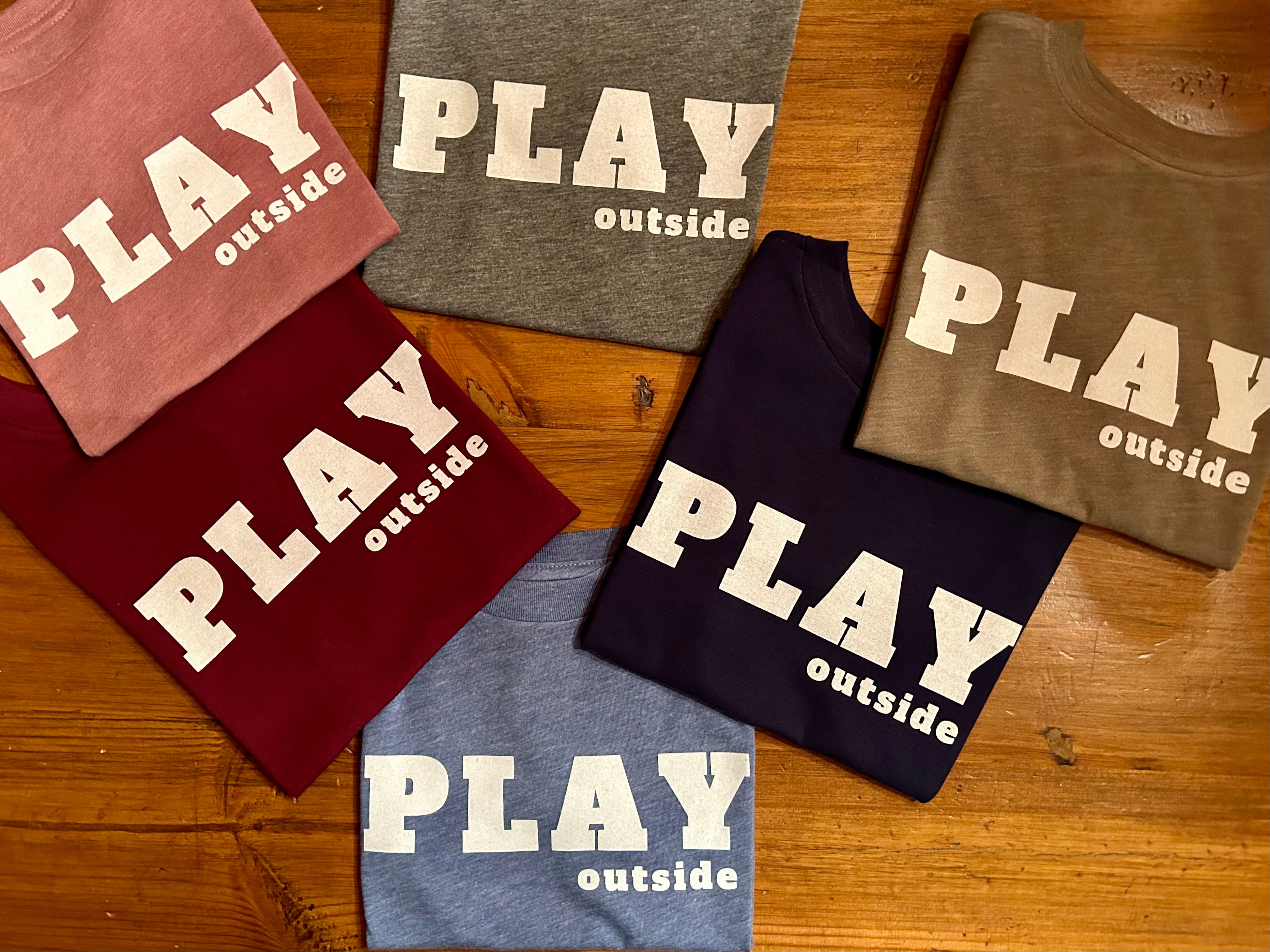 Play Outside Kids Short Sleeve T-shirts