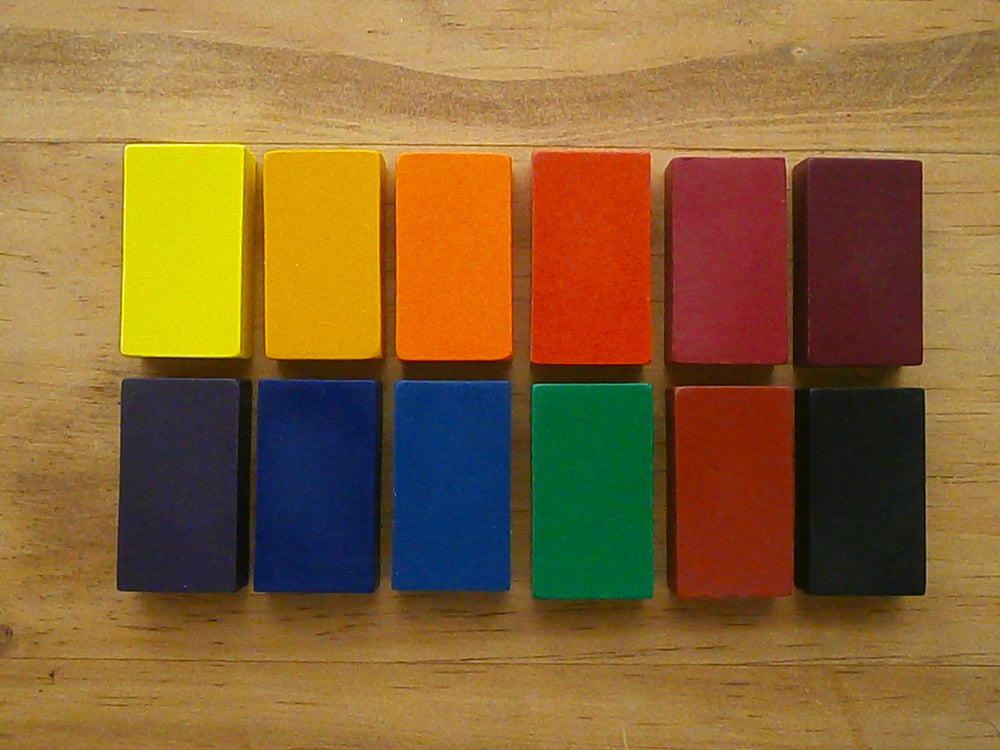 Organic Beeswax Crayons - 12 Blocks